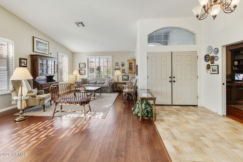 Great Room off entry