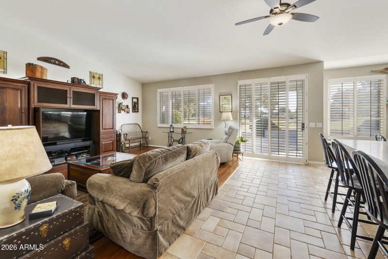 Family Room off kitchen