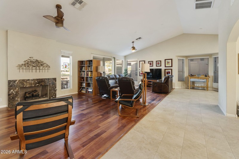 Great Room with fireplace