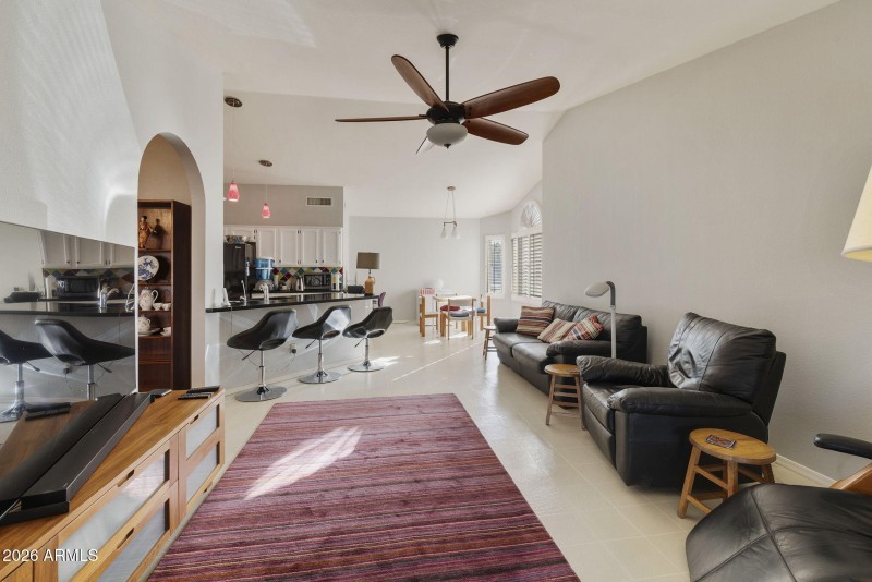 Family Room off kitchen