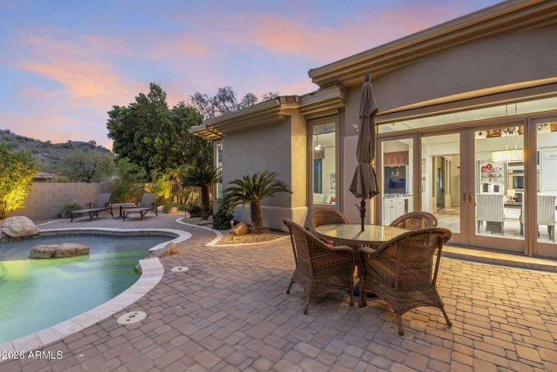 Patio Space Off Kitchen