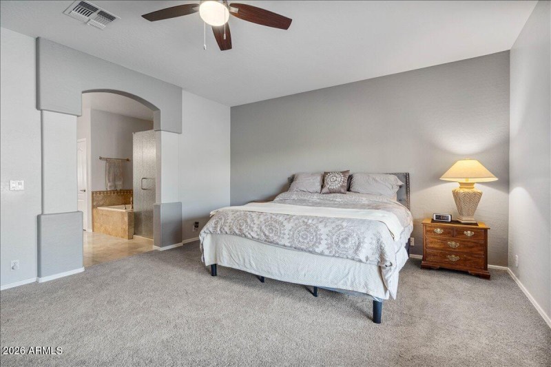 Downstairs Primary Bed