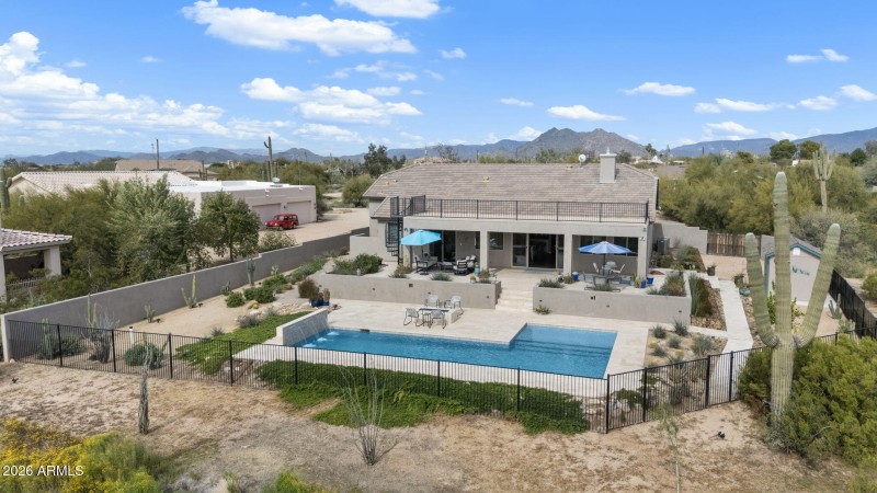 backyard view of home