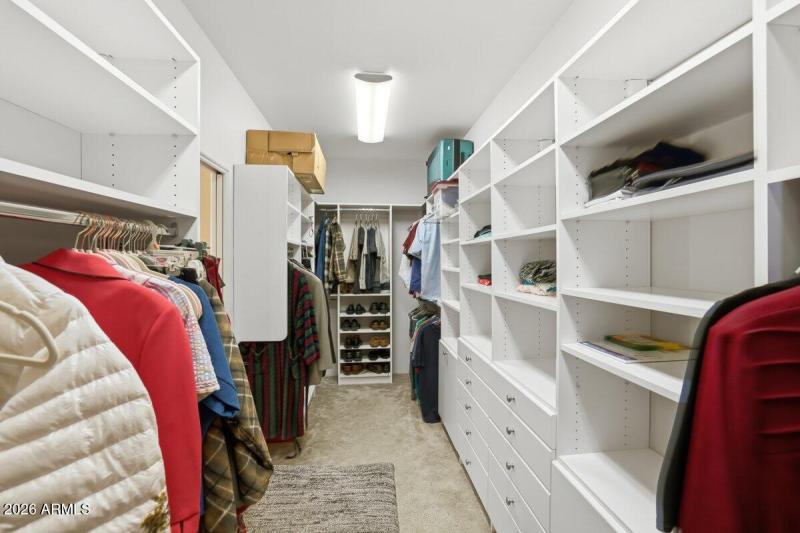 Primary Suite Closet