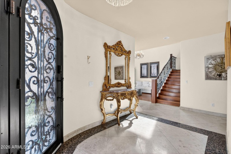 Grand Foyer with Travertine