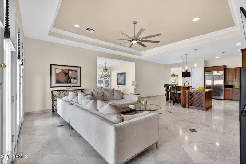 Spacious Great Room Layout