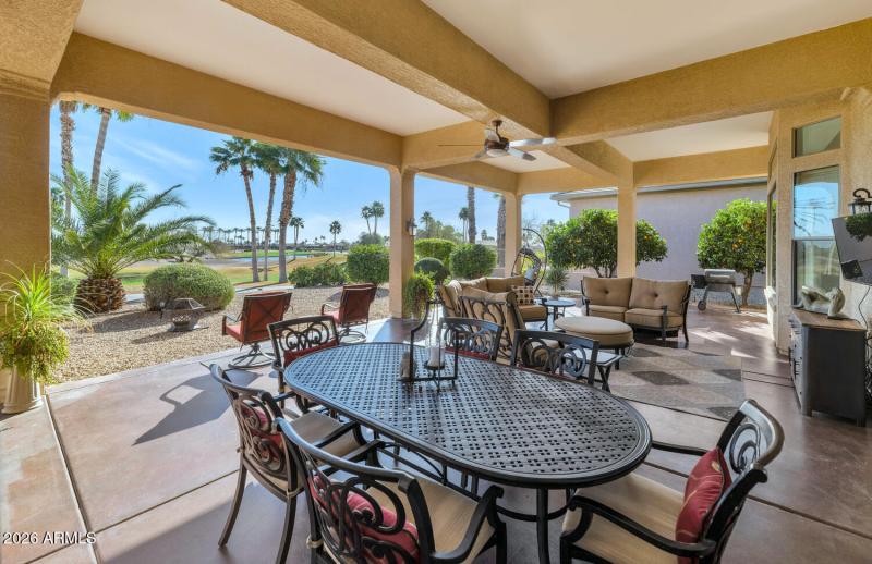 Extended Covered Patio Space