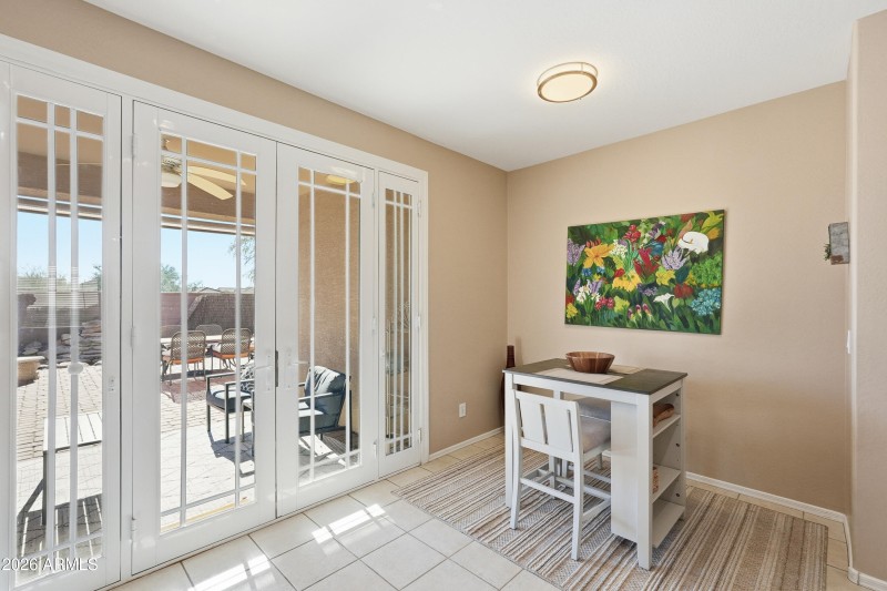 to Patio French Doors