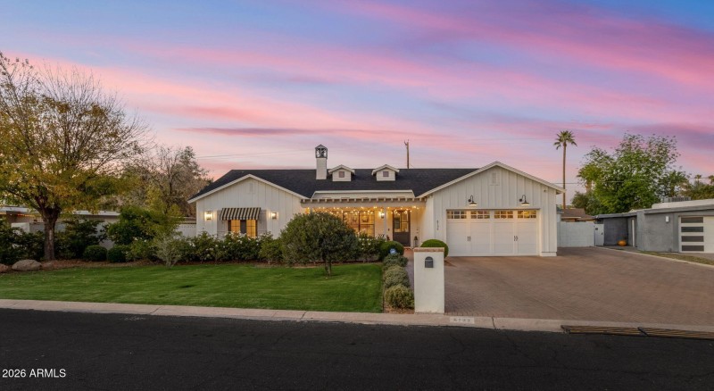 Evening Front of Home