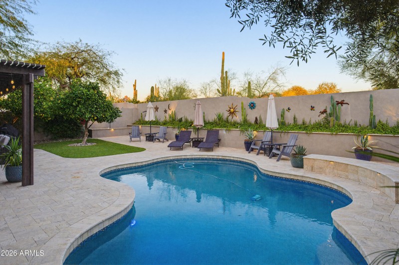 Resort-Style Backyard with Pool