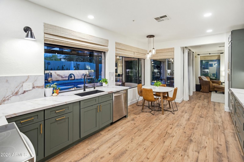 Eat-In Kitchen with Open Layout