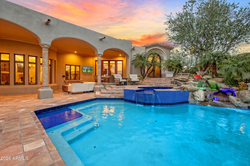 South facing outdoor living