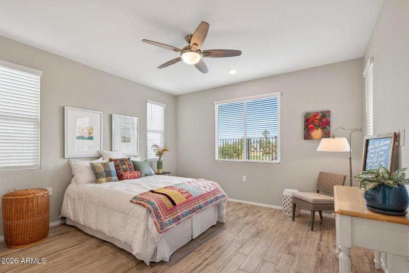 Primary Bedroom towards GOLF view