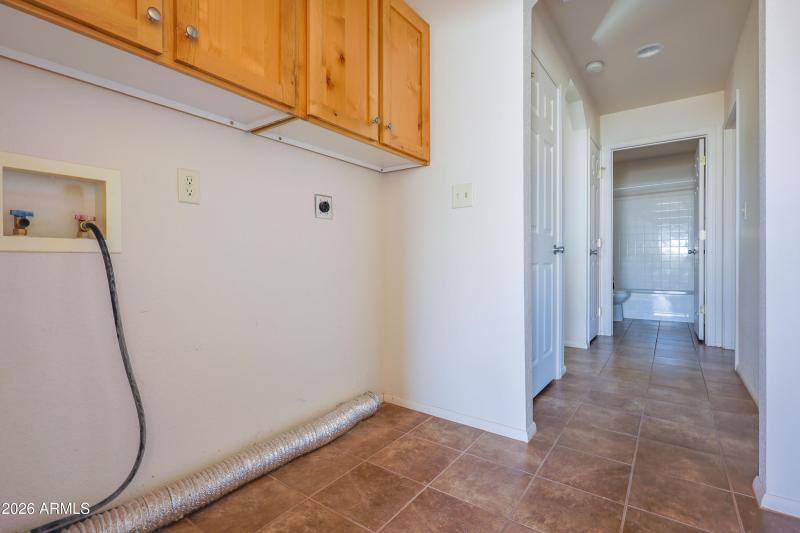 Laundry and carport entry