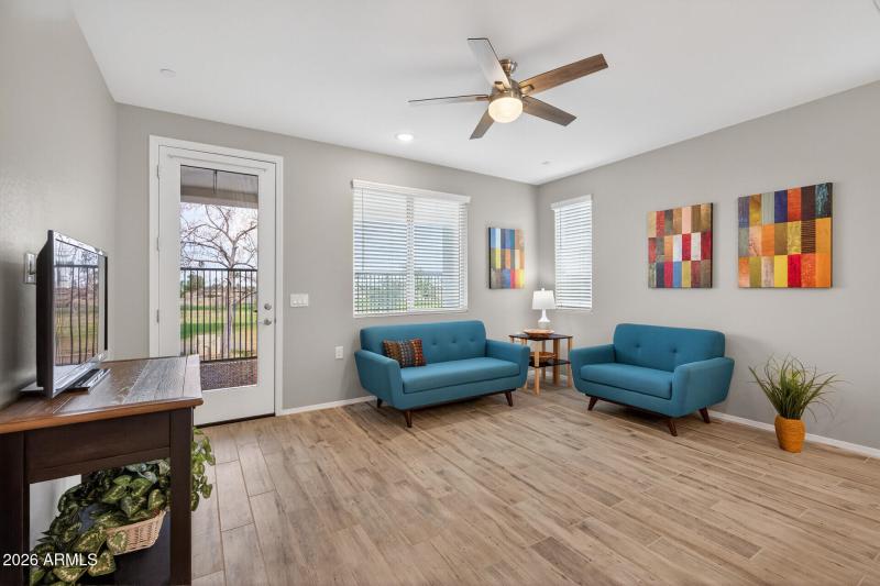 Living from Dining towards GOLF