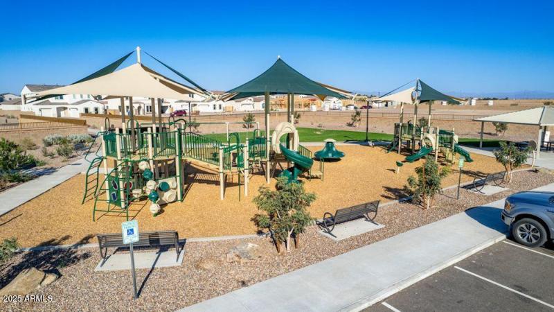 Combs Ranch Playground Aerial
