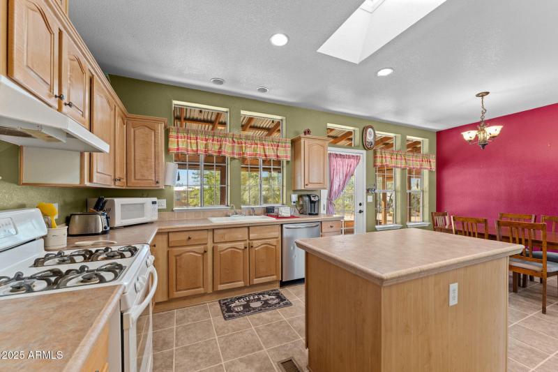Spacious modern kitchen