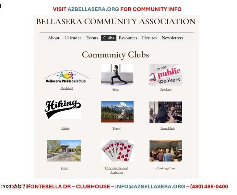 Bellasera Community Assn