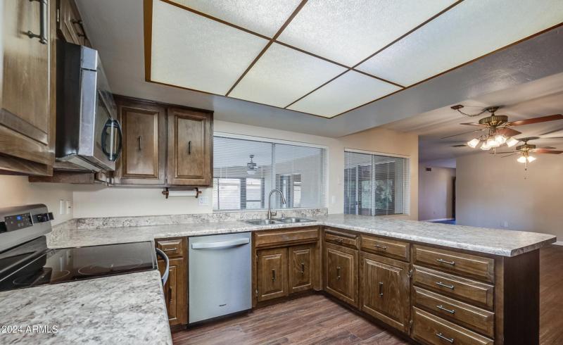 Open Kitchen and Window