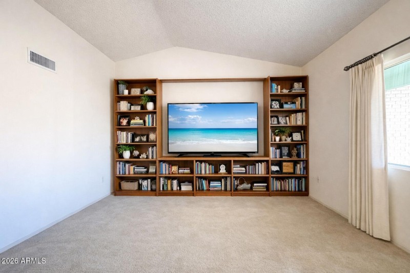 AI Great room staged