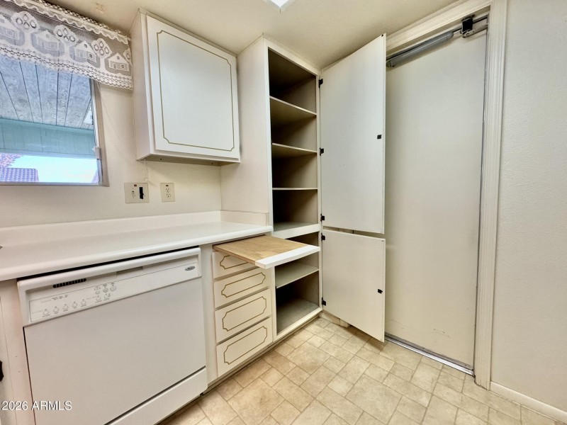 pantry and cutting board