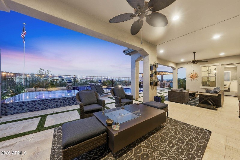 Restort-Style Backyard