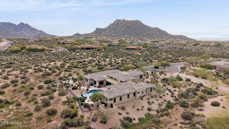 1.4 Acre Lot Aerial View