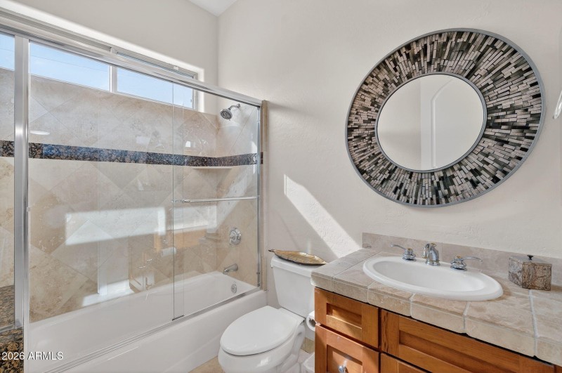 Resort-Style Guest Bathroom