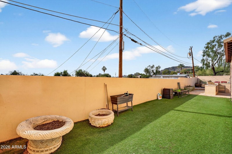 Low-Maintenance Turf Yard