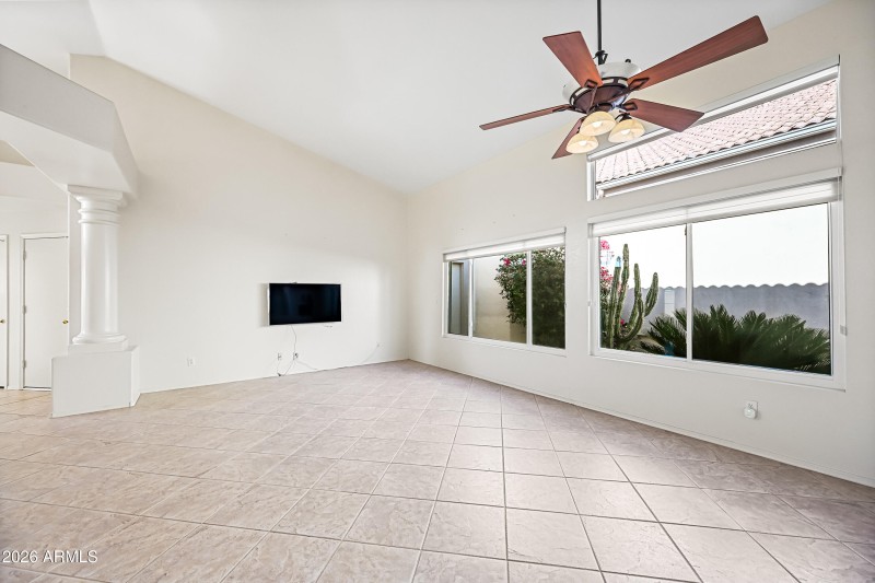 Tile flooring in all the right areas