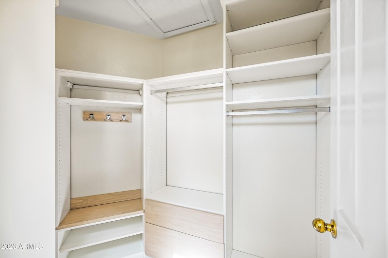 Primary closet updated