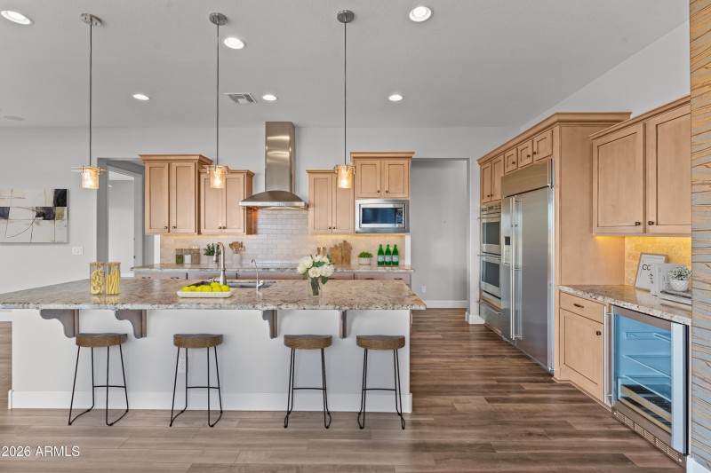 Virtually Staged Kitchen