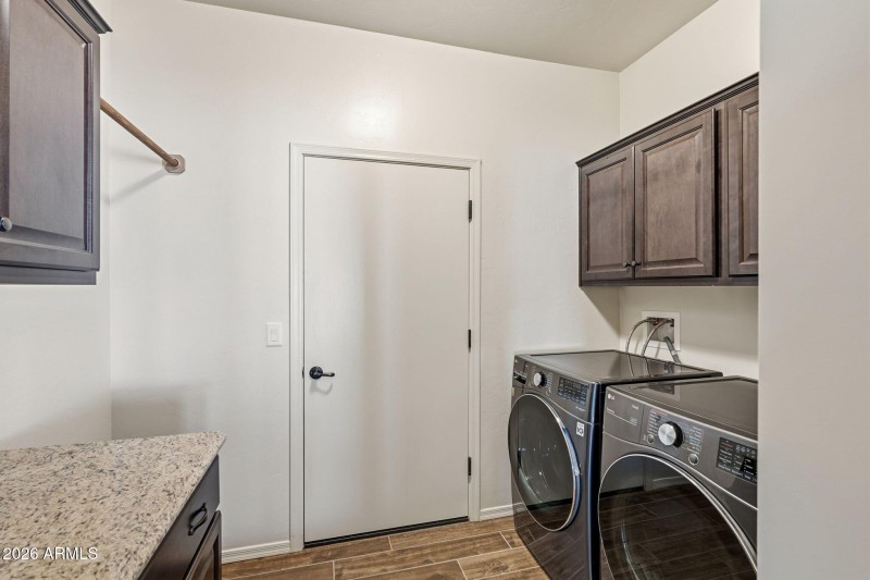 Laundry Room with Storage