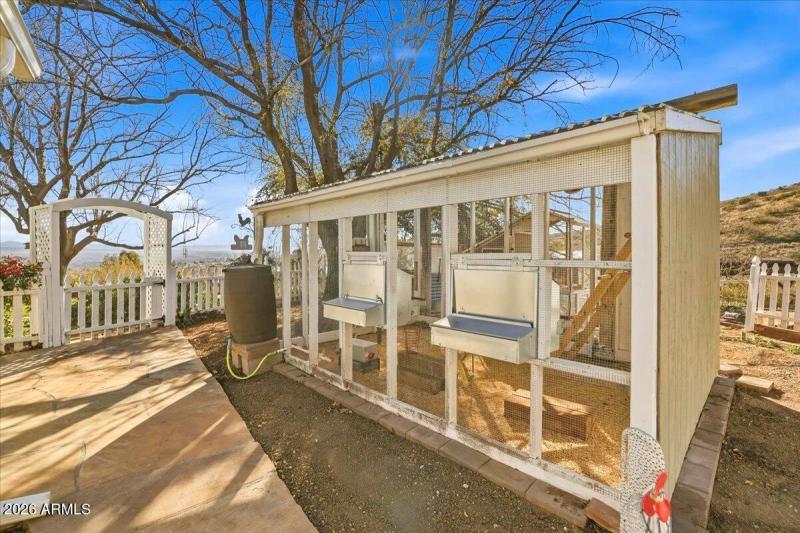 Self-Watering Chicken Coop