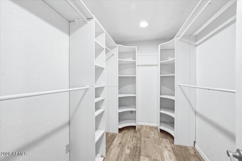 Primary Suite Walk-in Closet