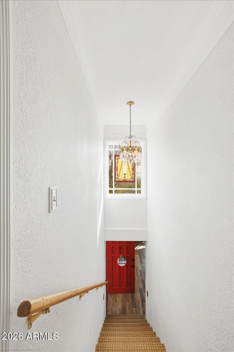 Stairs to Upstairs Bedrooms