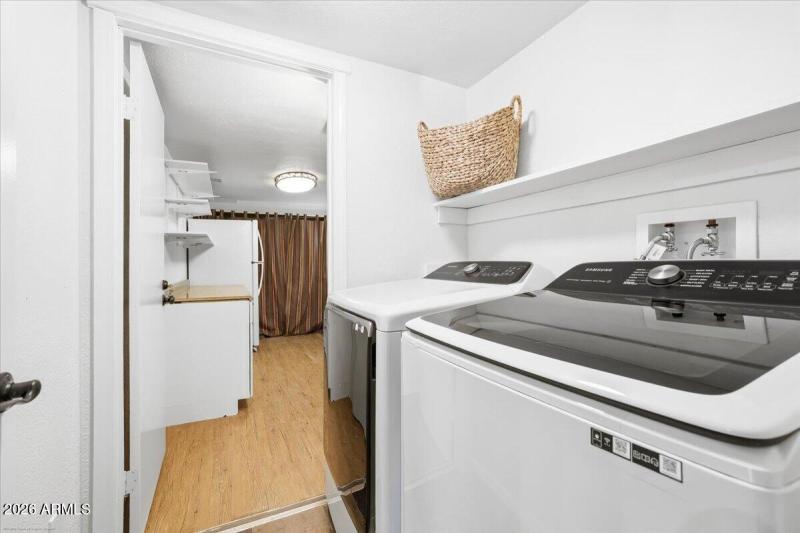 Main Level Laundry + Storage