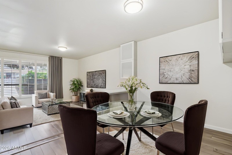 Staged Dining Room