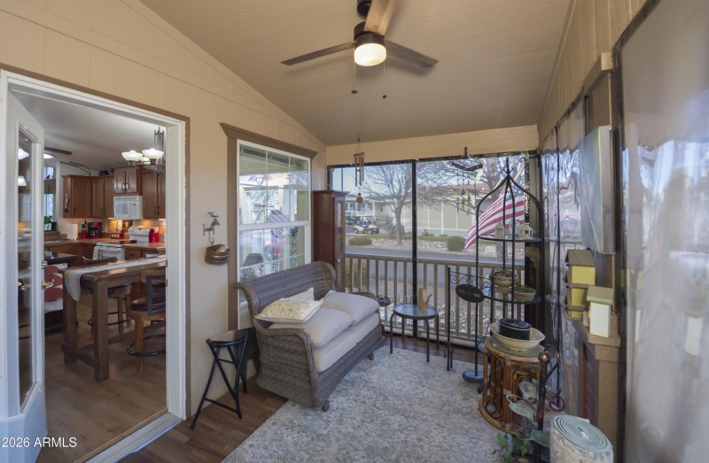 Screened In Back Deck