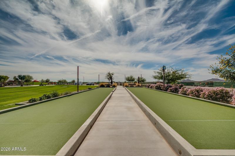 Bocce Ball courts