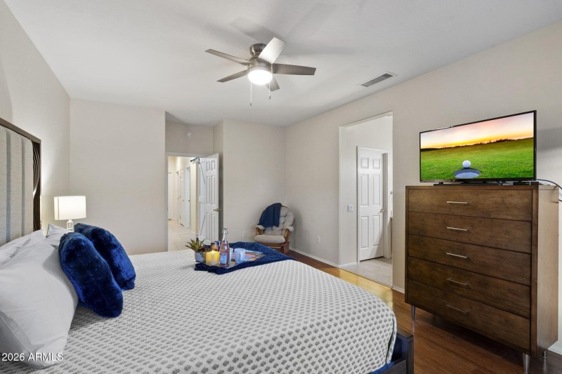 Primary & Walk-in Closet