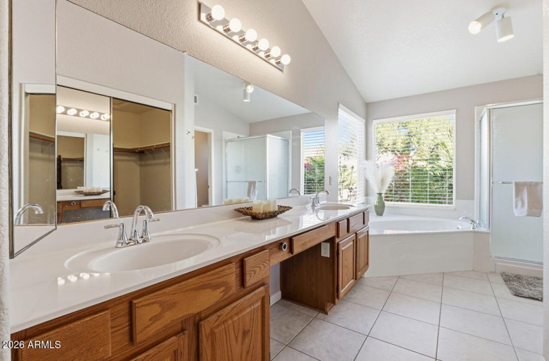 Dual Sink in Primary Bathroom