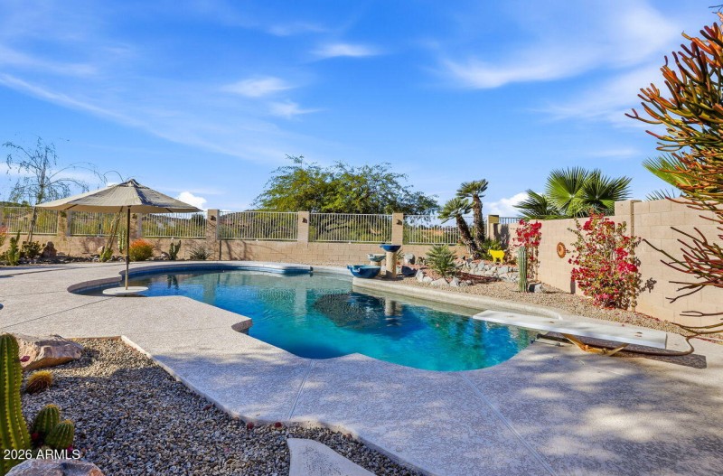 Diving Pool with a View