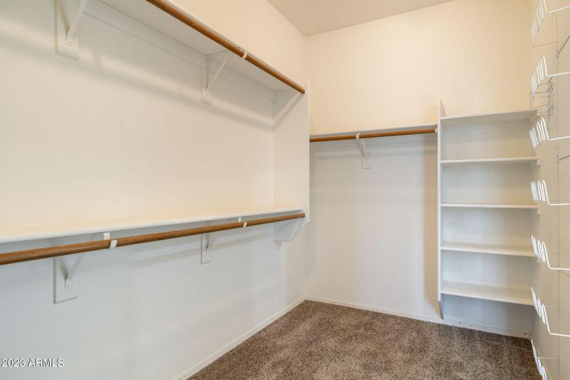 Primary Walk In Closet