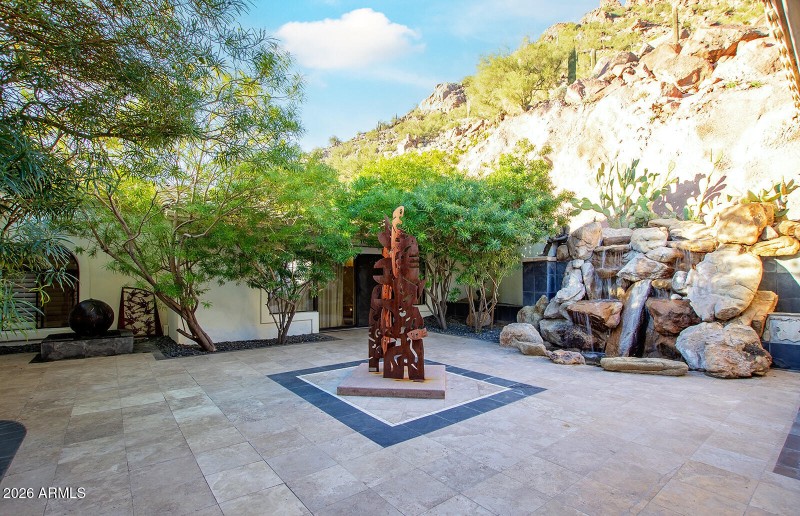 GATED COURTYARD ENTRY