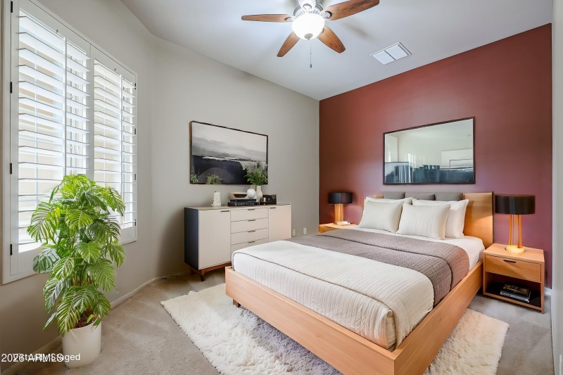 Virtually Staged Bedroom 3