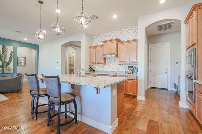 Natural Wood Cabinetry