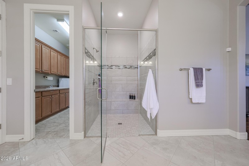 Large Walk-in Shower
