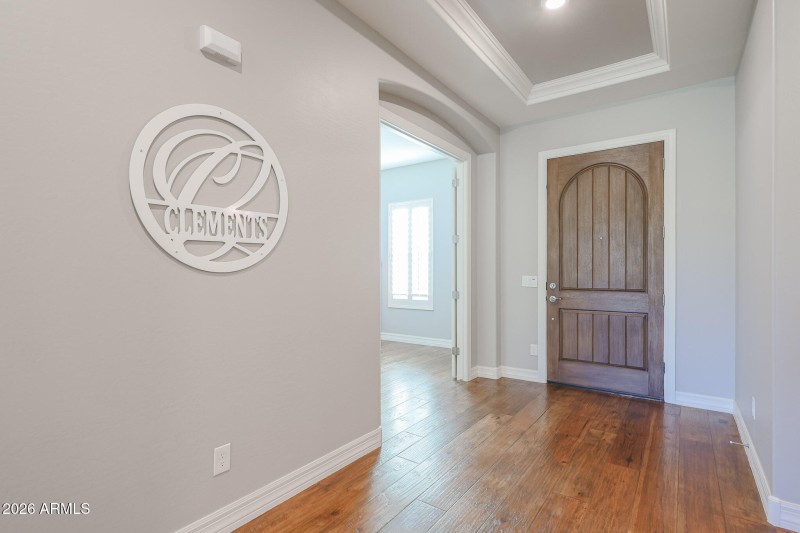 Front Door with Office to Left