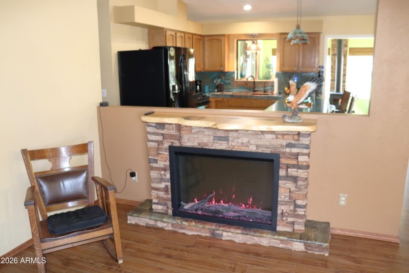 Fireplace in Living Room